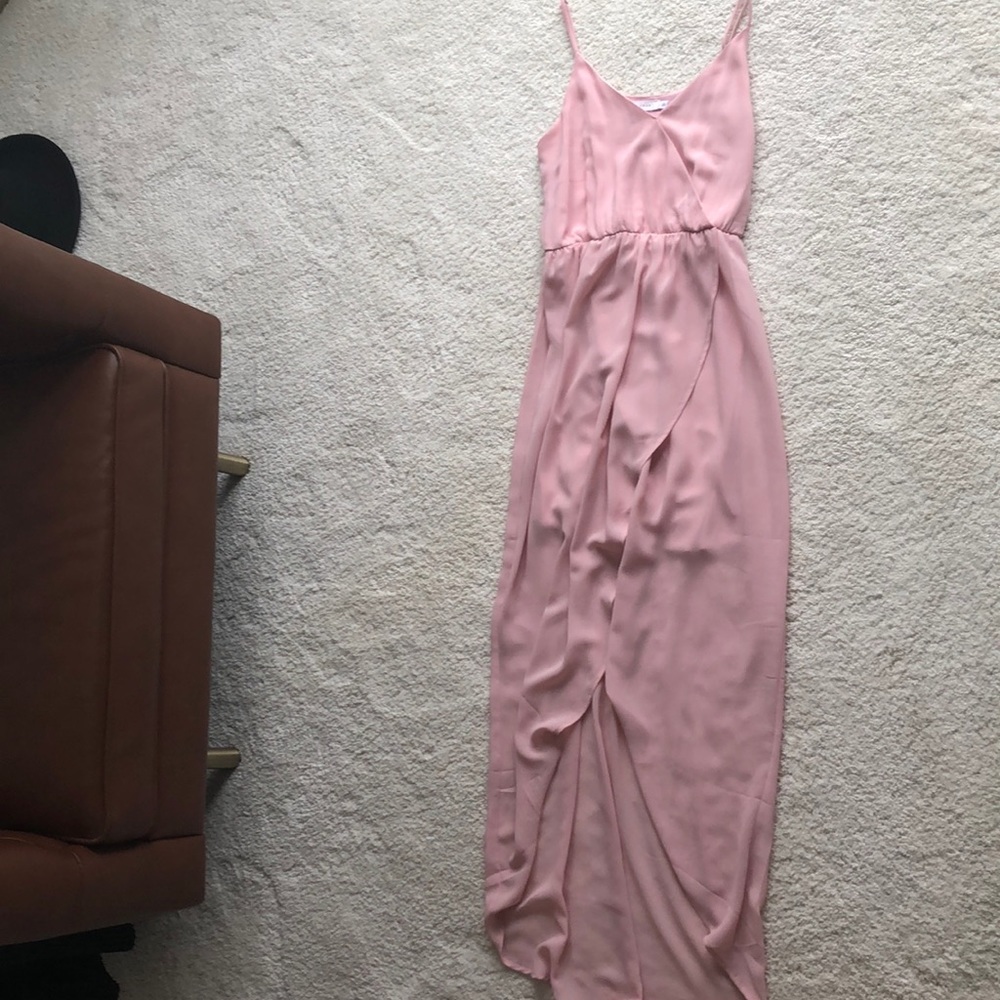Pink summer dress (small)